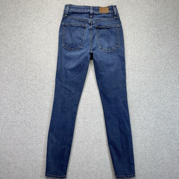 Madewell Jeans Women’s 26 Curvy High Rise Skinny Medium Wash Denim - Picture 8 of 16